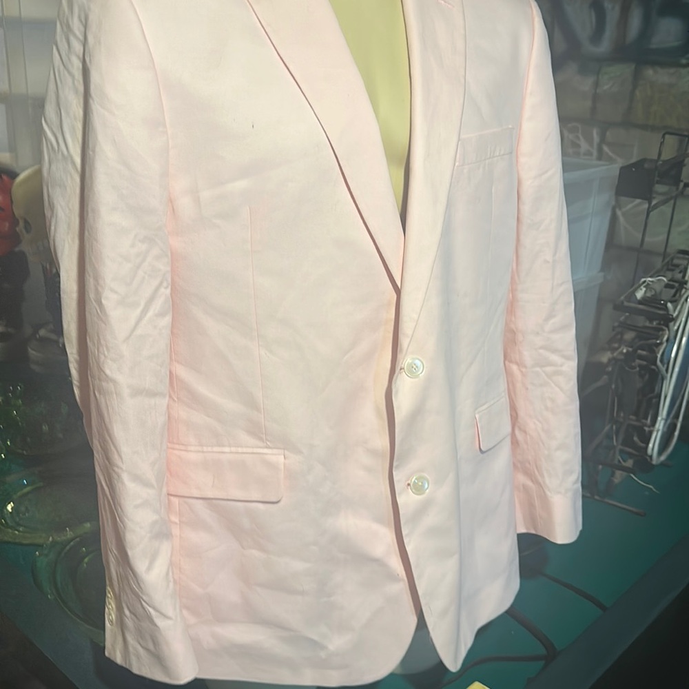 Tommy Hilfiger Mens Sport Coat Light Pink